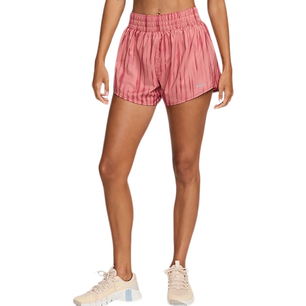 NWT Nike Women's High Wasted  Pink Athletic Running Shorts Size Large New⭐️
